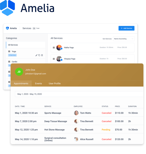 Amelia WP Plugin