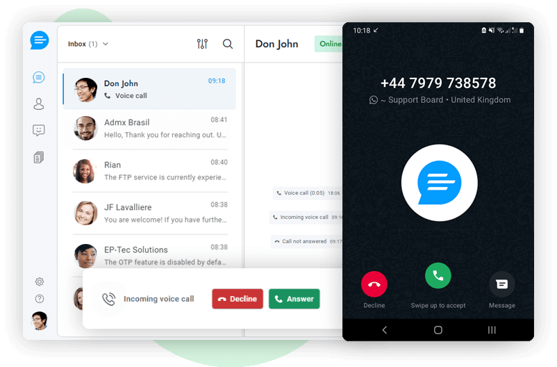 Whatsapp Voice and Video Calls